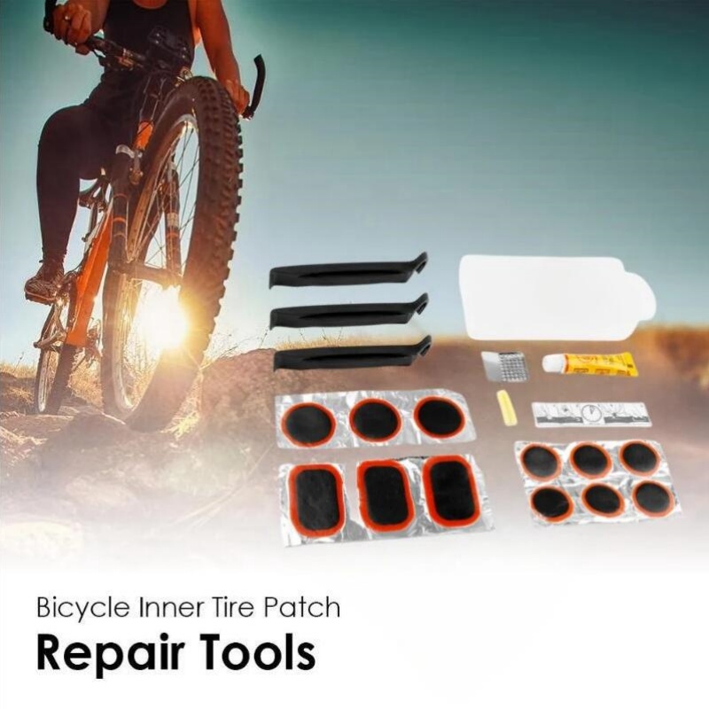 Bike Tube Repair Kit - Bike Tire Repair Kit Multifunctional Bike
