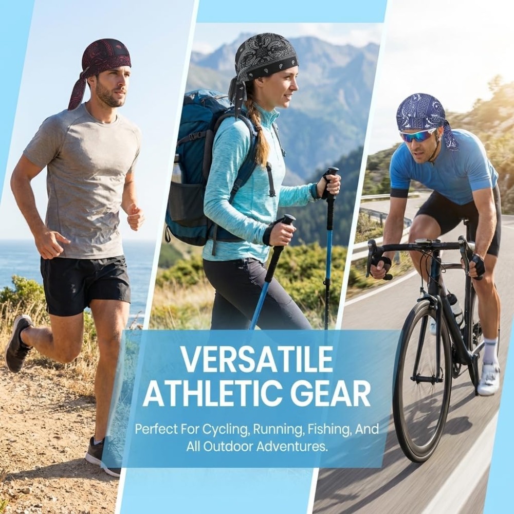 1-5pcs Cooling Skull Cap Helme - Cycling Gear And Accessories review and price