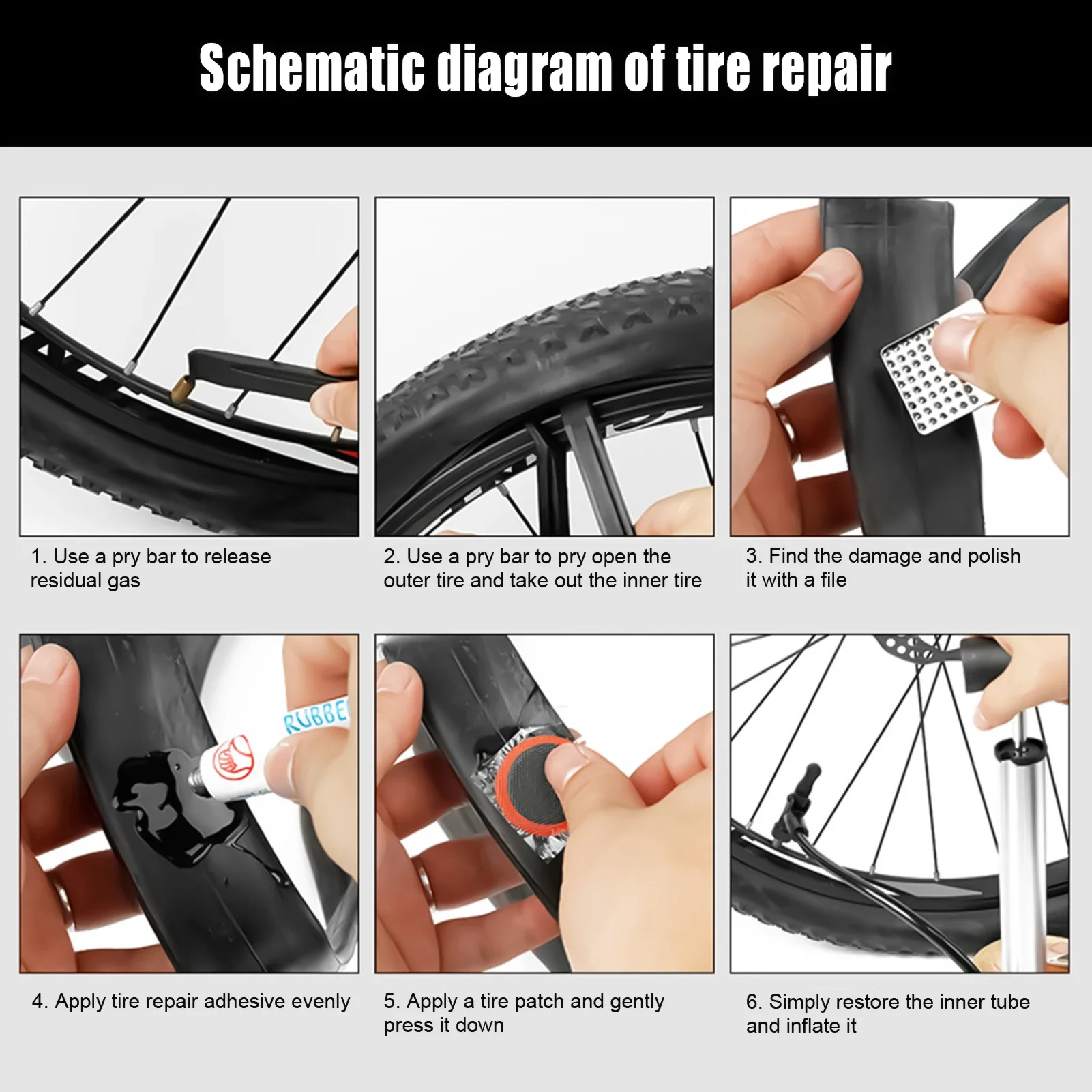 2026-Bike Tire Repair Kit Conv - Bike Tube Repair Kit review and price