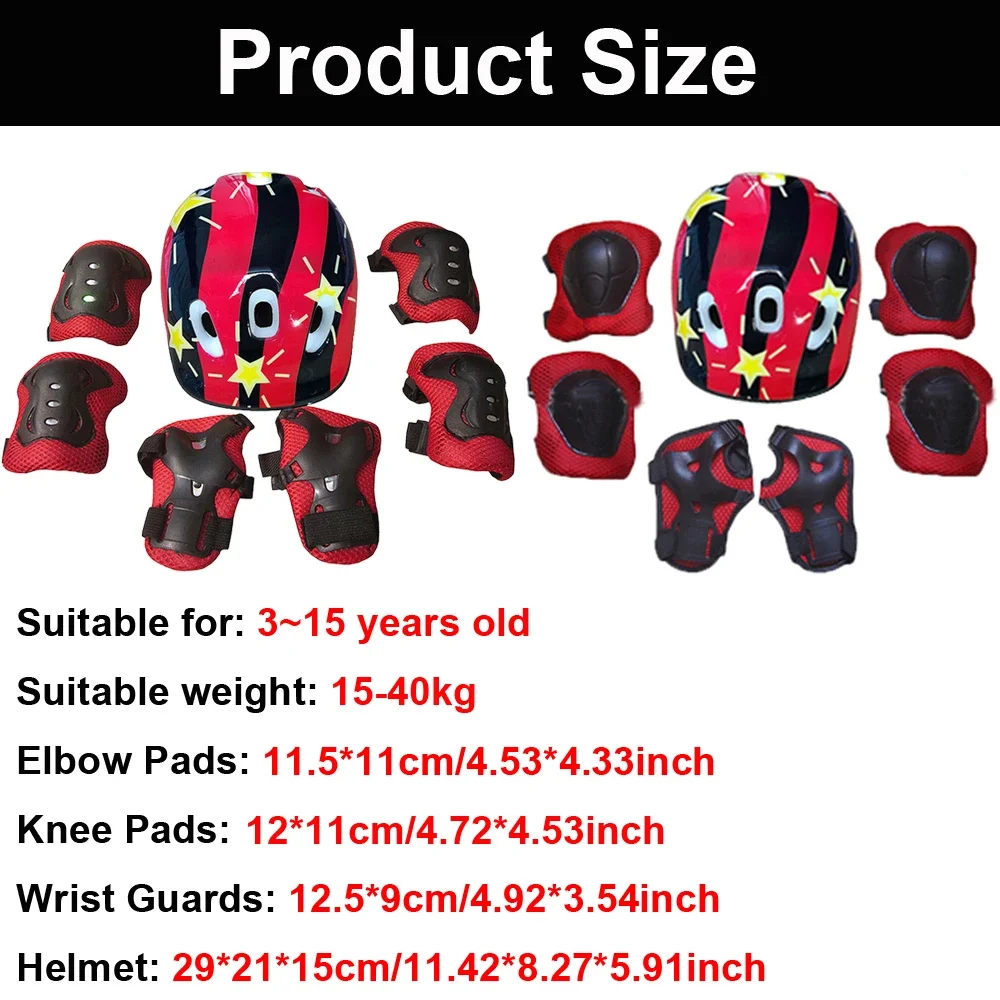 Adjustable Kids Helmet and Kne - Cycling Protective Gear For Kids review and price