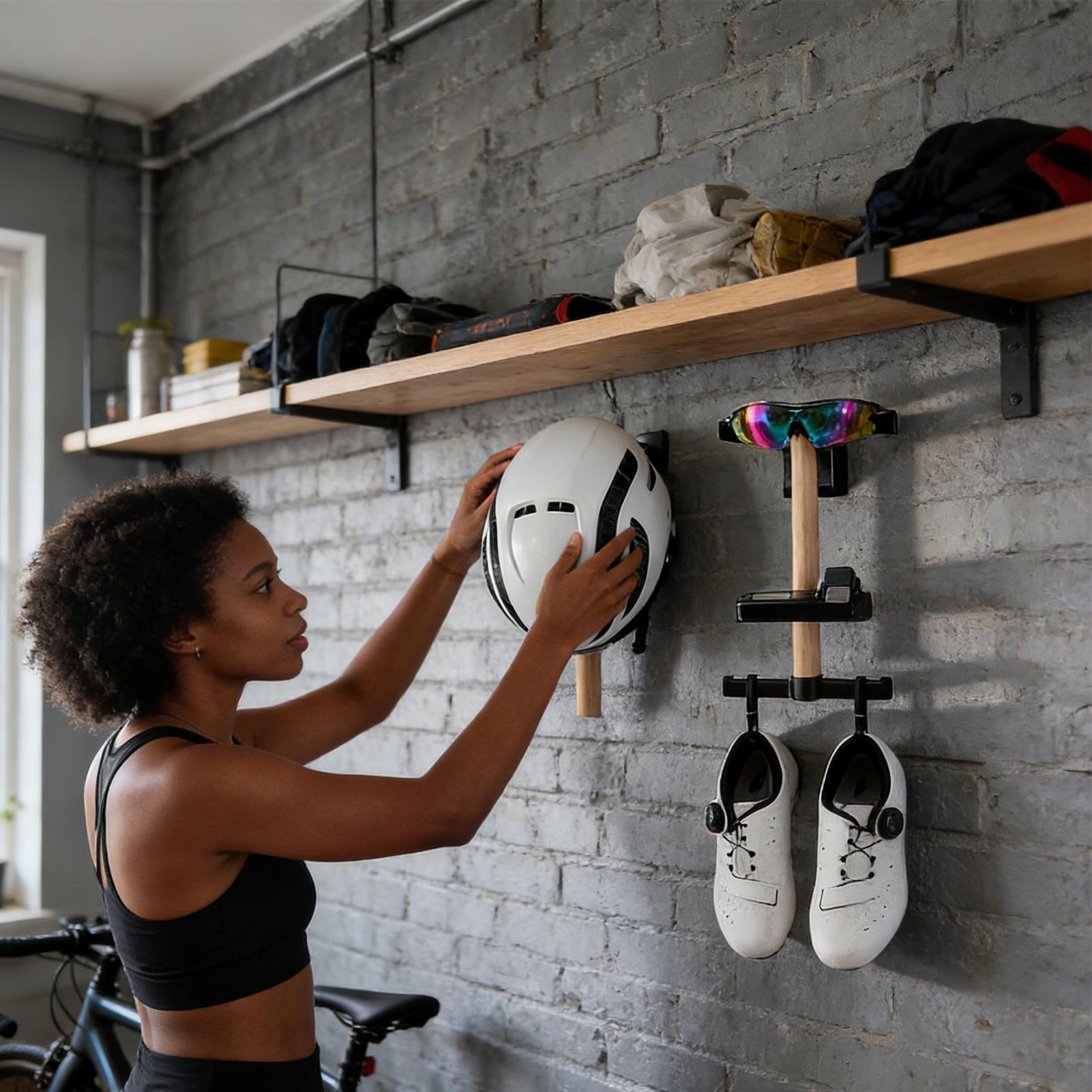 Bicycle Gear Rack 1 Set Wall M - Cycling Gear Rack review and price