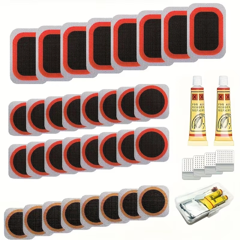 39pcs Bike Tire Repair Kit - B - Bike Tube Repair Kit review and price