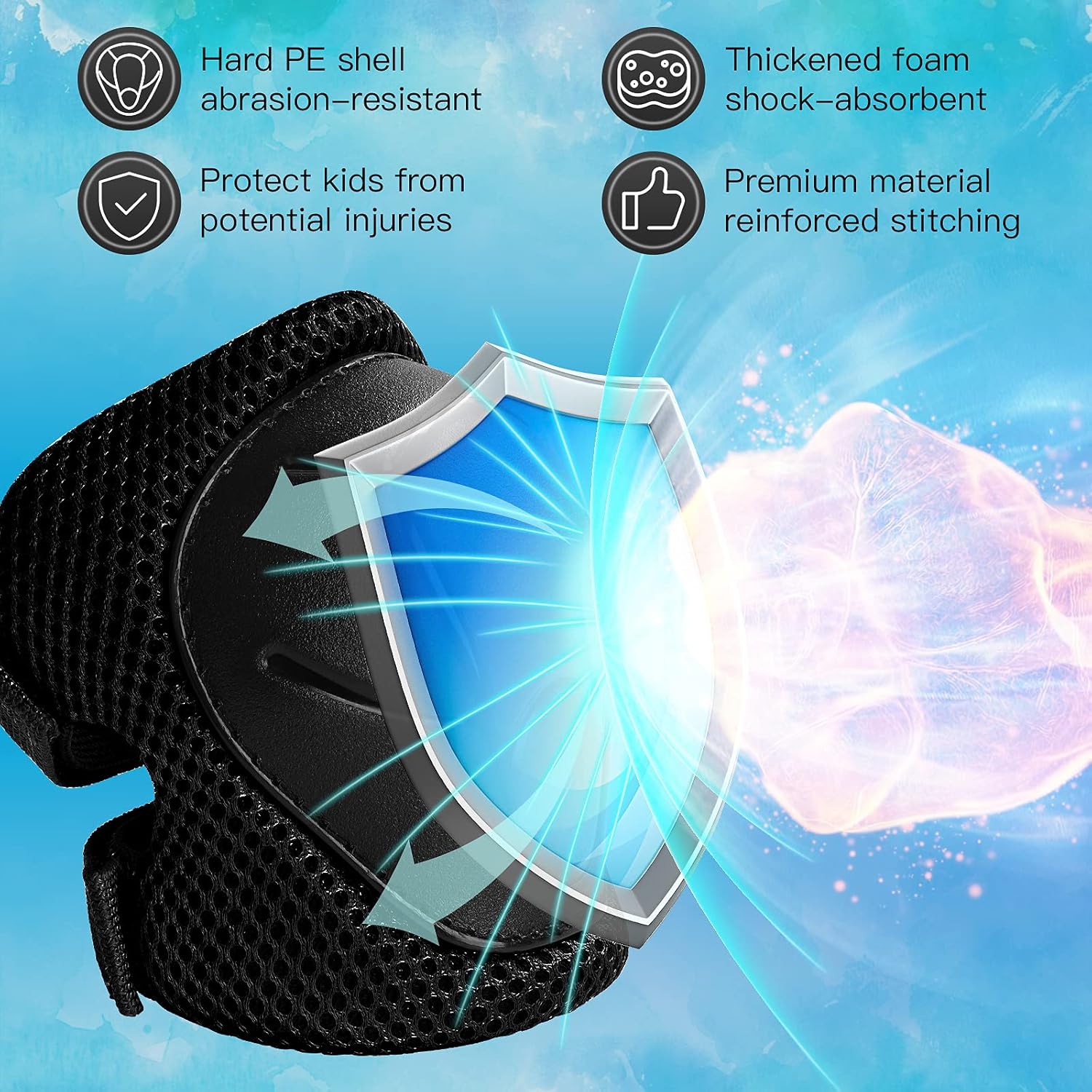6PCS Kids Protective Gear Set  - Cycling Protective Gear For Kids review and price