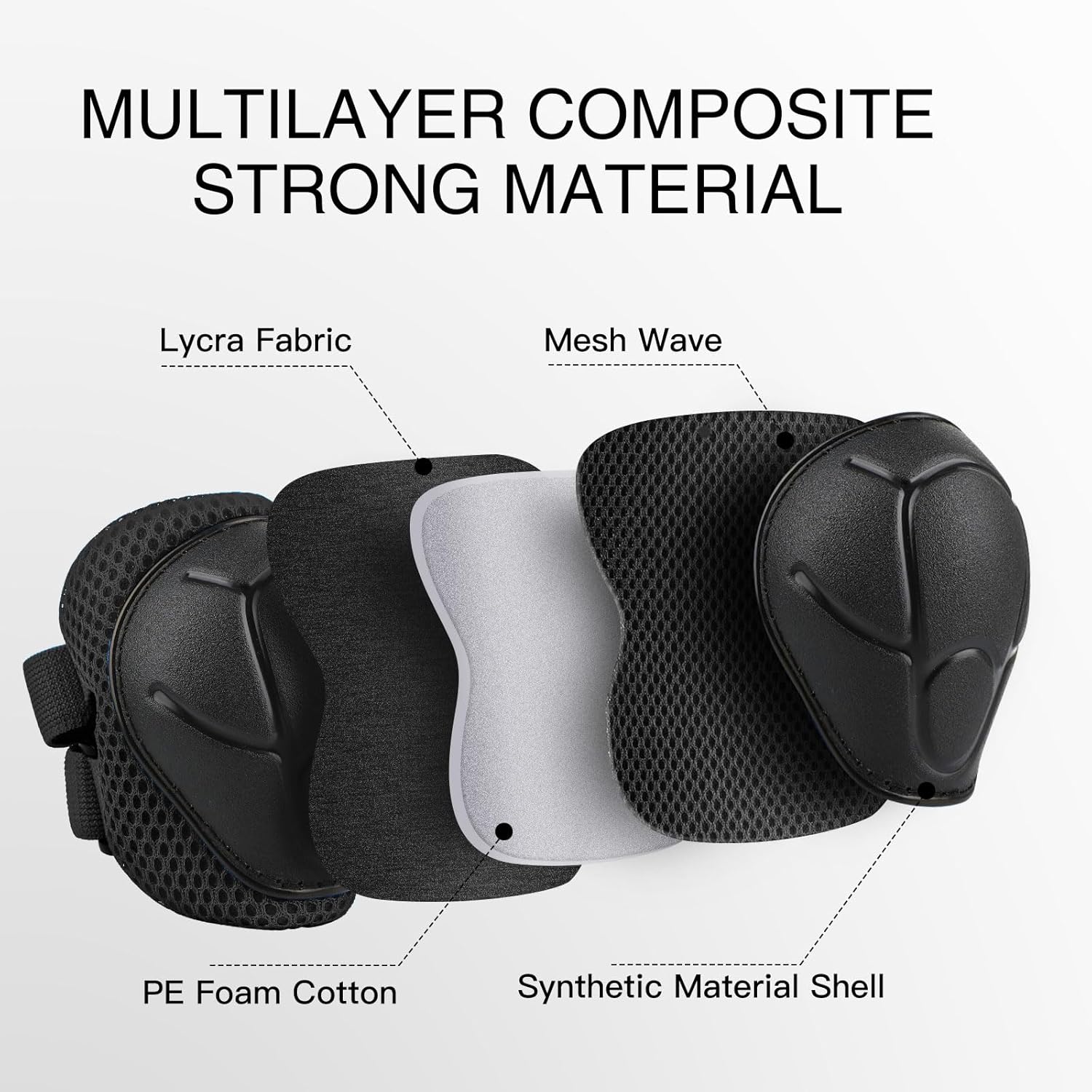 6PCS Kids Protective Gear Set  - Cycling Protective Gear For Kids review and price