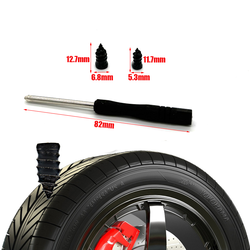 12PCS 24PCS Motorcycle Vacuum  - Bike Tube Repair Kit review and price
