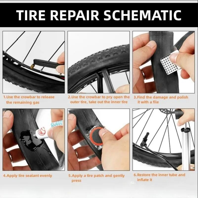 Bike Tire Repair Kit Multifunc - Bike Tube Repair Kit review and price