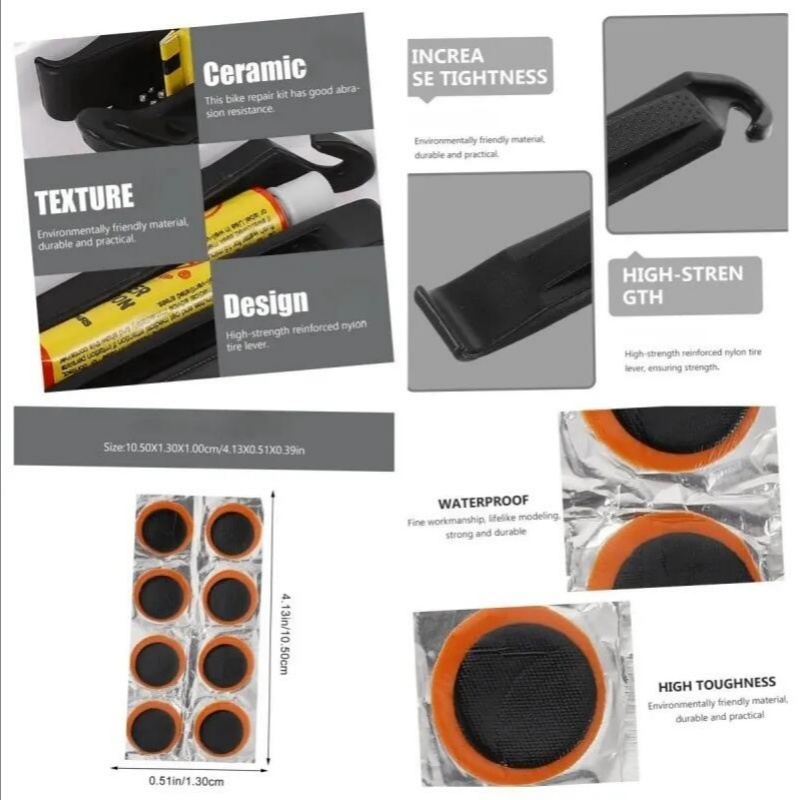 Bike Tire Repair Kit Multifunc - Bike Tube Repair Kit review and price
