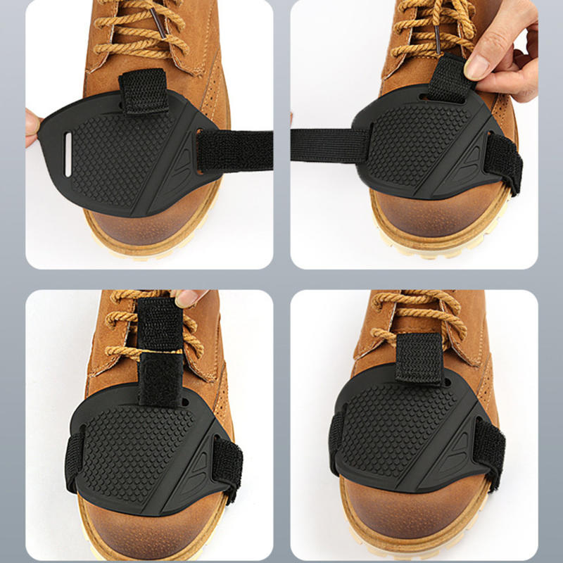 1/2PCS Rubber Motorcycle Shoe  - Cycling Gear Padding review and price