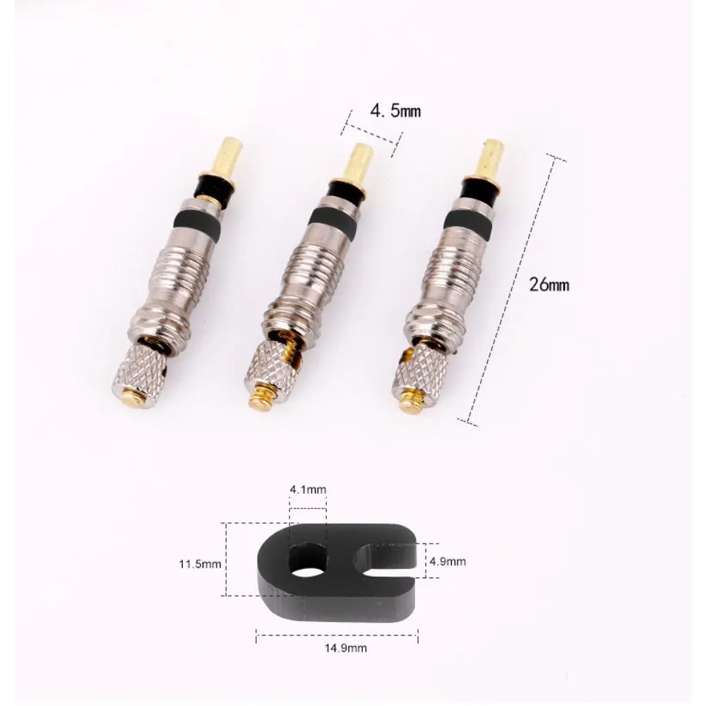 6/18Pcs Bicycle Valve Core Fre - Bike Tube Repair Kit review and price