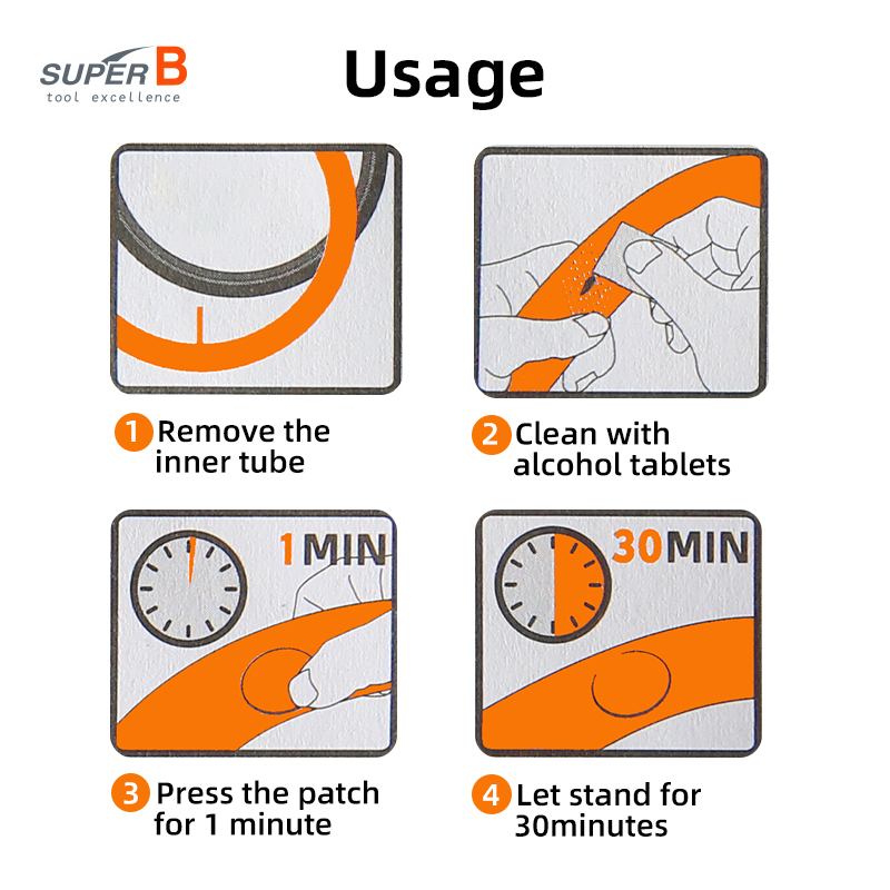 Super B TB-1118 6pcs Bicycle R - Bike Tube Repair Kit review and price