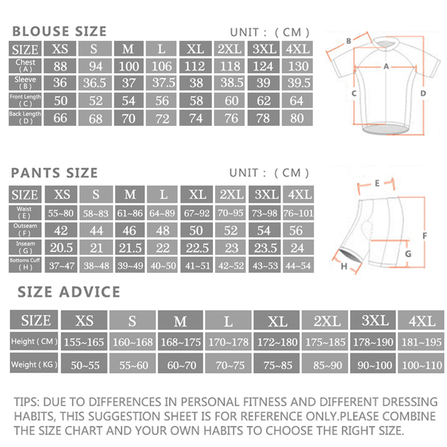 Rvouei Team 2026 Mens Summer S - Cycling Gear Brands review and price
