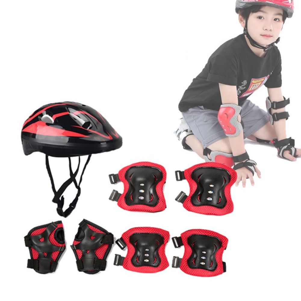 Kids Helmet Knee Elbow Pads Wr - Cycling Gear Padding review and price