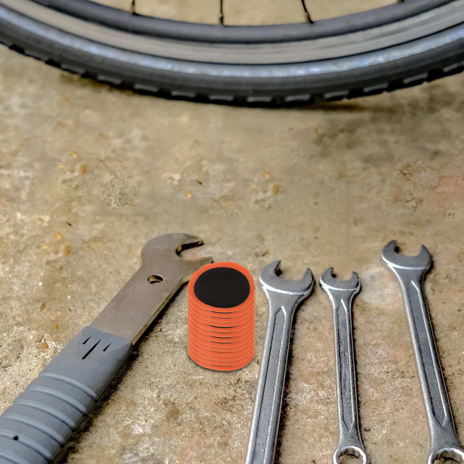 48Pcs Bike Tire Patch Kit Tube - Bike Tube Repair Kit review and price
