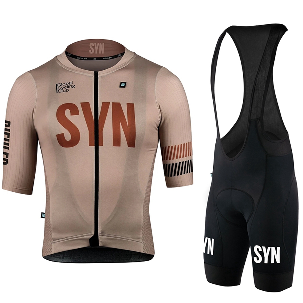SYN Brown Cycling Clothing men - Cycling Gear Brands review and price