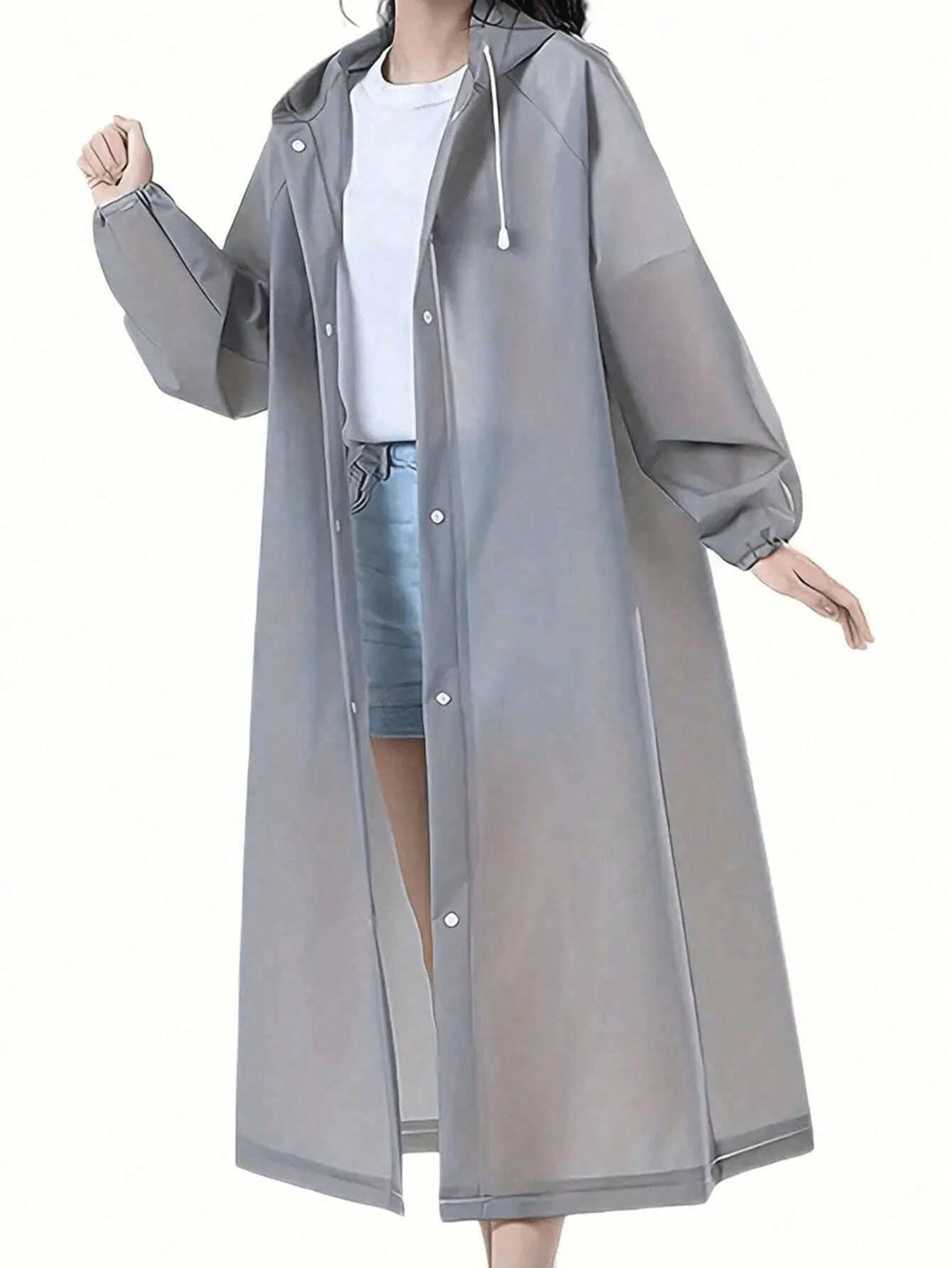 Long EVA Unisex Raincoat Thick - Cycling Gear Essentials review and price