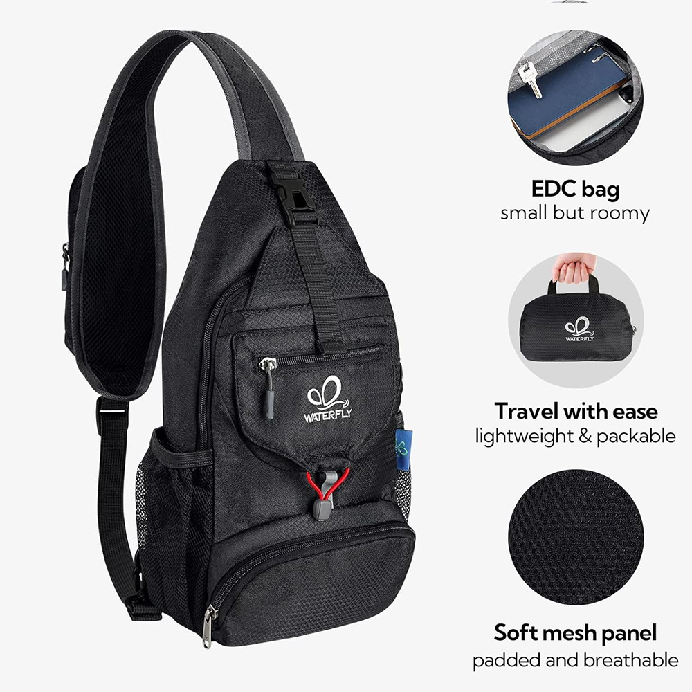WATERFLY Chest Bag Shoulder Sm - Cycling Gear Bag review and price