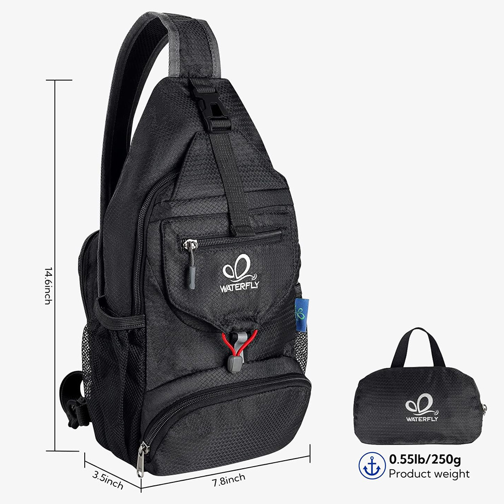 WATERFLY Chest Bag Shoulder Sm - Cycling Gear Bag review and price