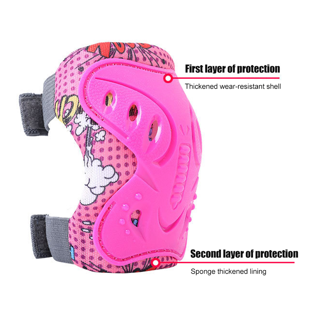 6Pcs Kids 3-12 Years Knee Elbo - Cycling Protective Gear For Kids review and price