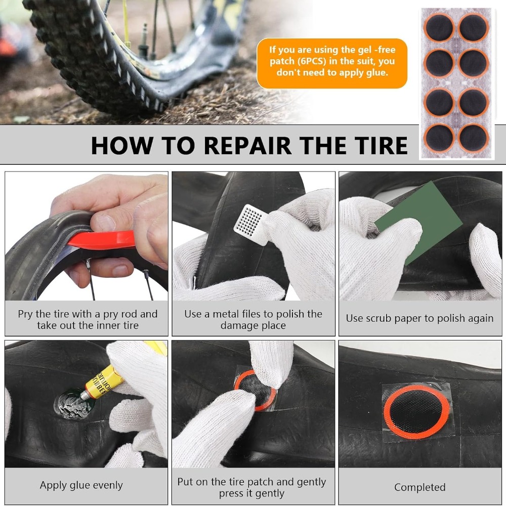 Bike Tire Repair Kit,Bicycle I - Bike Tube Repair Kit review and price